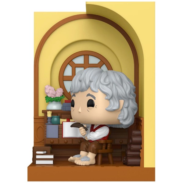 Фото - Коллекционная фигурка FUNKO POP! Nooks серии Властелин колец - БИЛЬБО БЭГГИНС В БЭГ ЭНДЕ (90463)